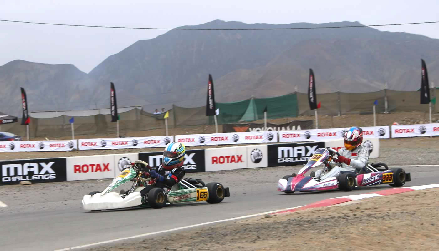 En el Kartódromo de La Chutana