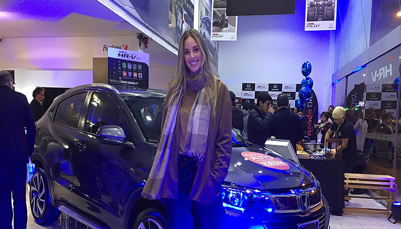 Embajadora de la marca Honda te invita a conocer la HR-V
