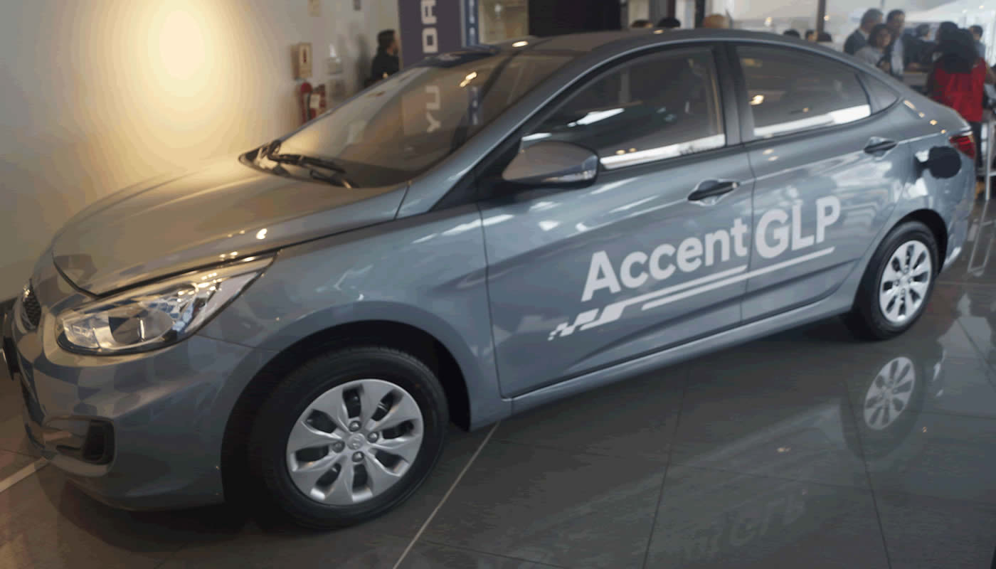 Hyundai Accent con sistema GLP
