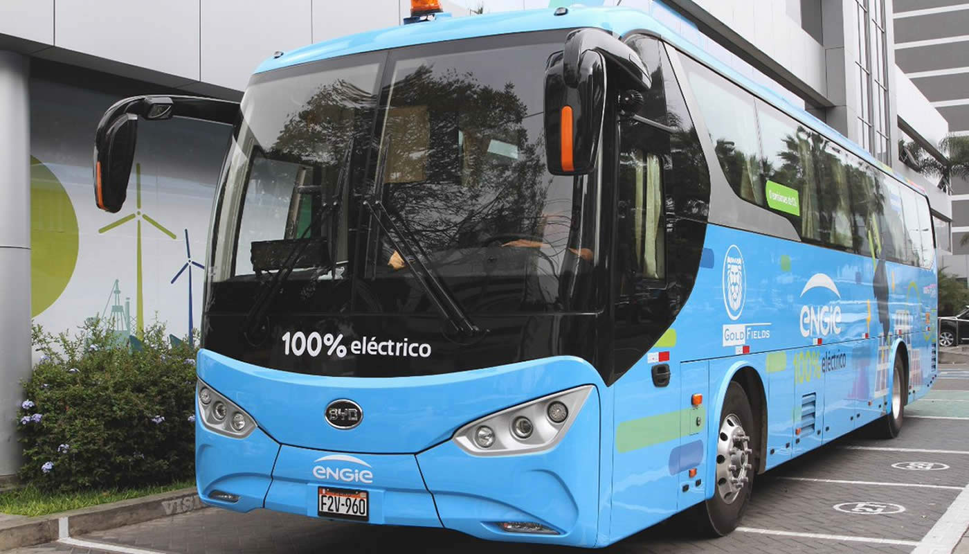Empresa minera utilizará bus 100% eléctrico