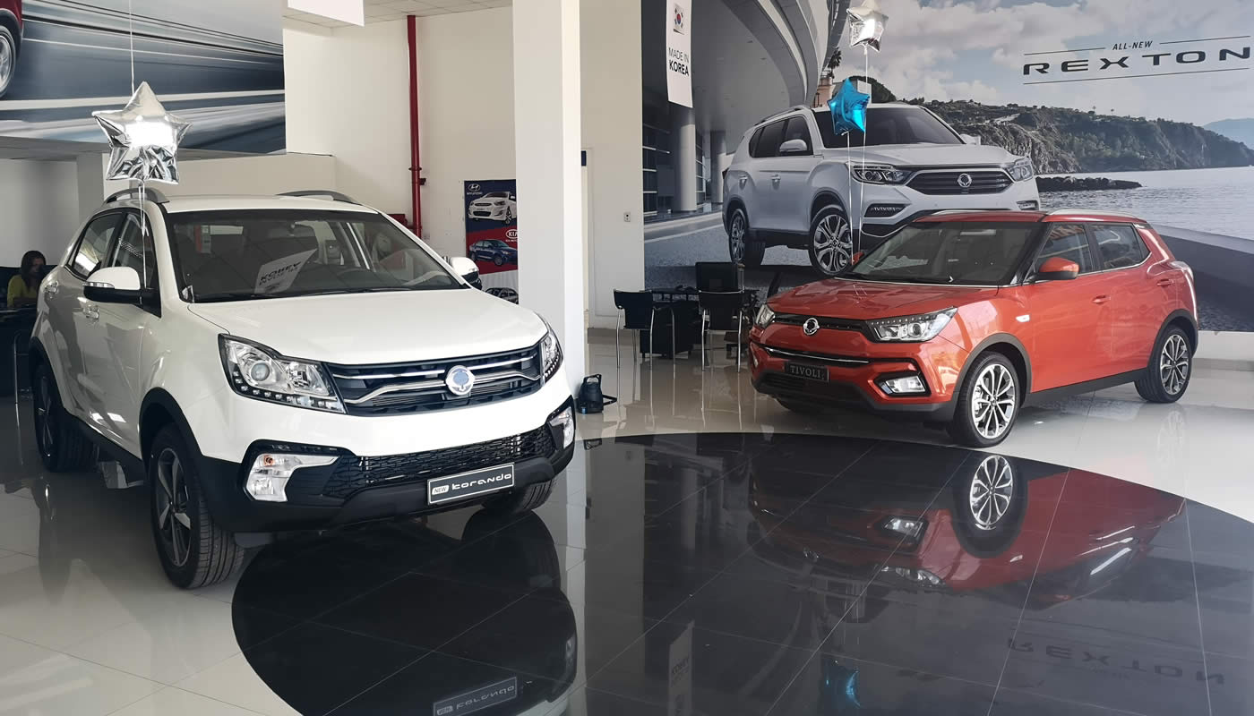 Ssanyong inaugura nueva concesionaria