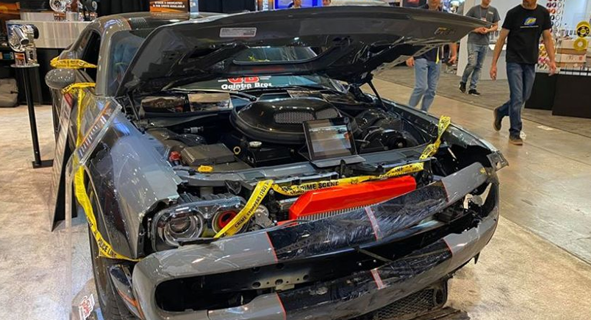 SEMA Show 2019: ¿Por qué un Dodge Challenger robado es la mayor atracción?