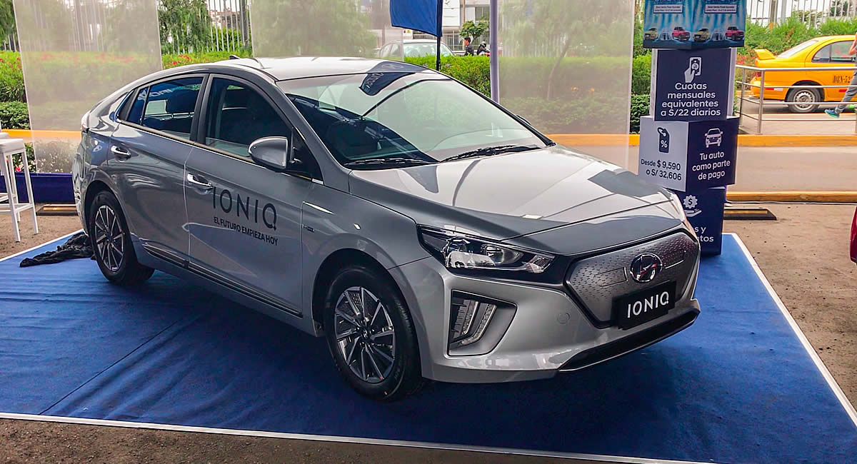 HYUNDAI IONIQ 2020: El primer eléctrico de Hyundai en venta al publico en el Perú