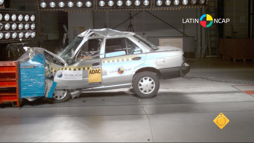 Latin Ncap calificó al modelo Spark GT con cero estrellas