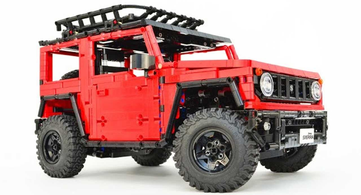 Lego Technic fabrica al Suzuki Jimny.