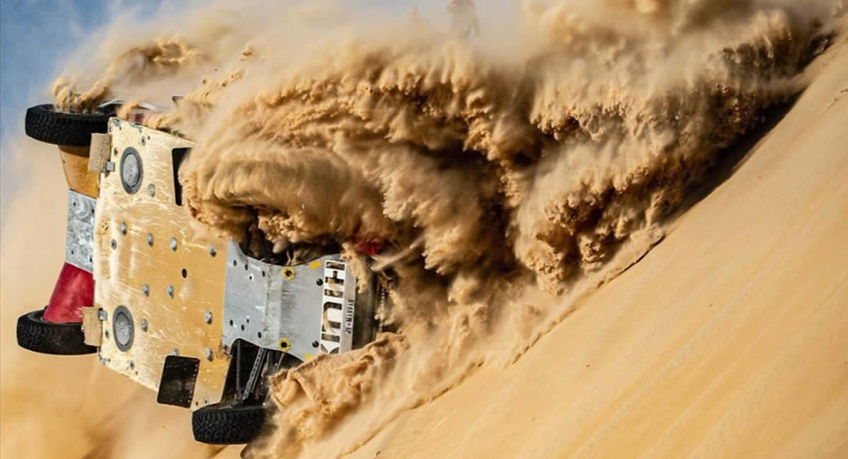 Accidente de Fernando Alonso en el Dakar