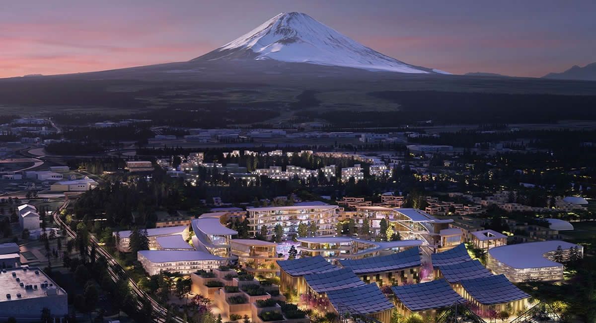 Así es la ciudad impulsada por hidrógeno que Toyota construirá a los pies de un volcán