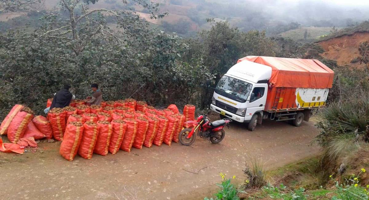 Camioneros que trabajan durante cuarentena son homenajeados