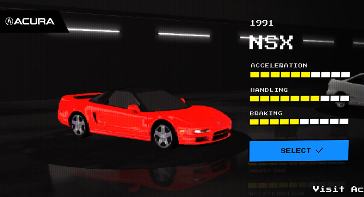 Honda lanzó un videojuego retro para el agrado de sus miles de seguidores.