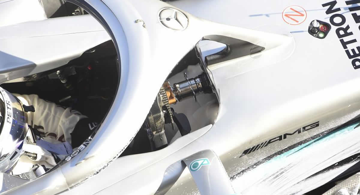 Lewis Hamilton fue el encargado de probar el nuevo sistema de dirección variable planteado por Mercedes.