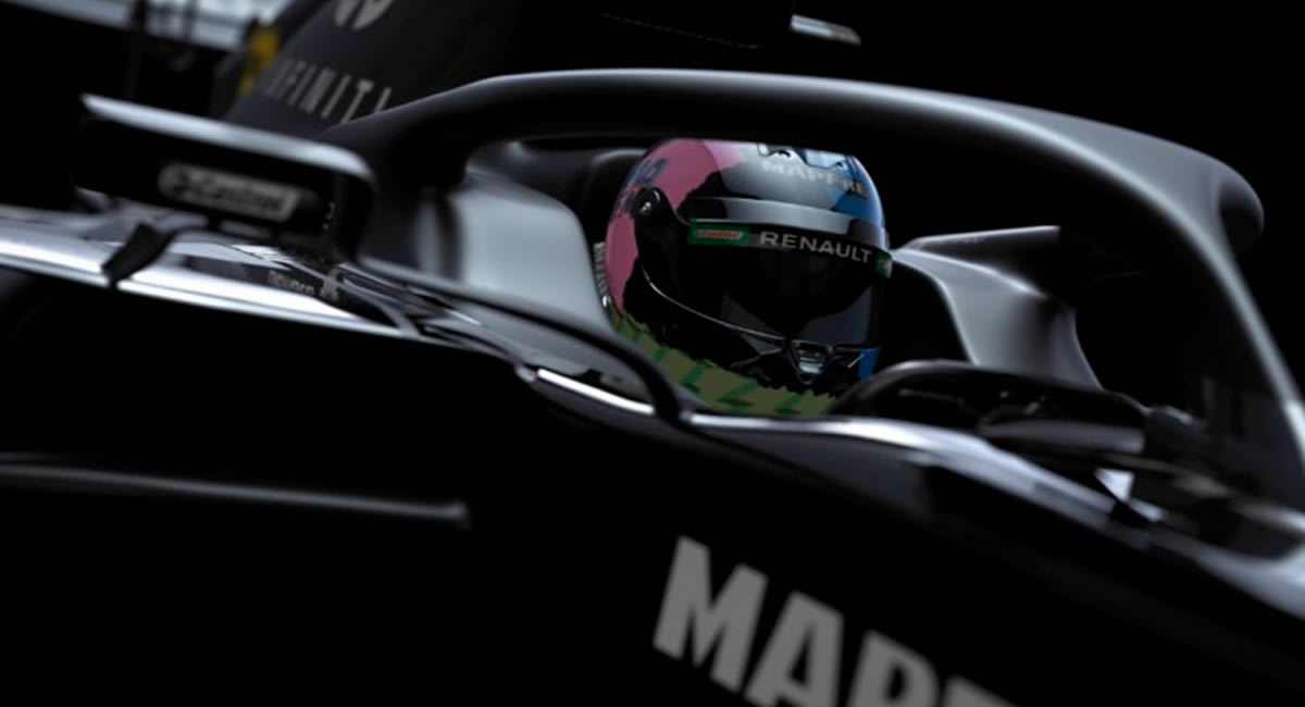 En su tienda principal, en los campos Eliseos de Francia, Reanult presentó su modelo (en imagen) para la F1.
