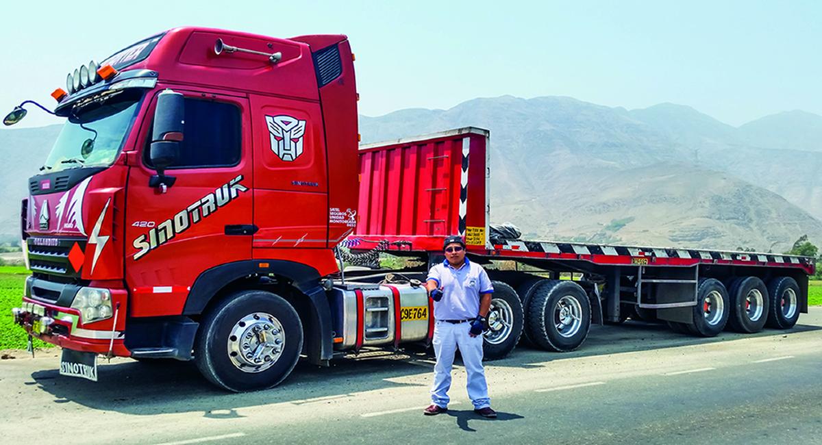 El presente de los camioneros en Perú