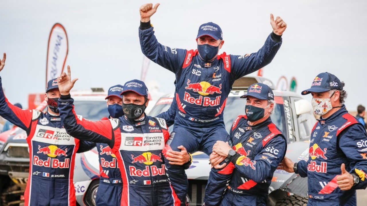 Celebración de Peterhansel