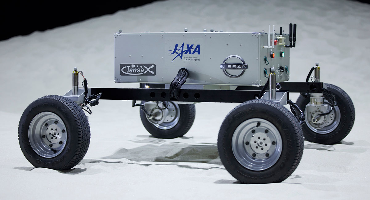 Nissan presenta un prototipo de vehículo lunar