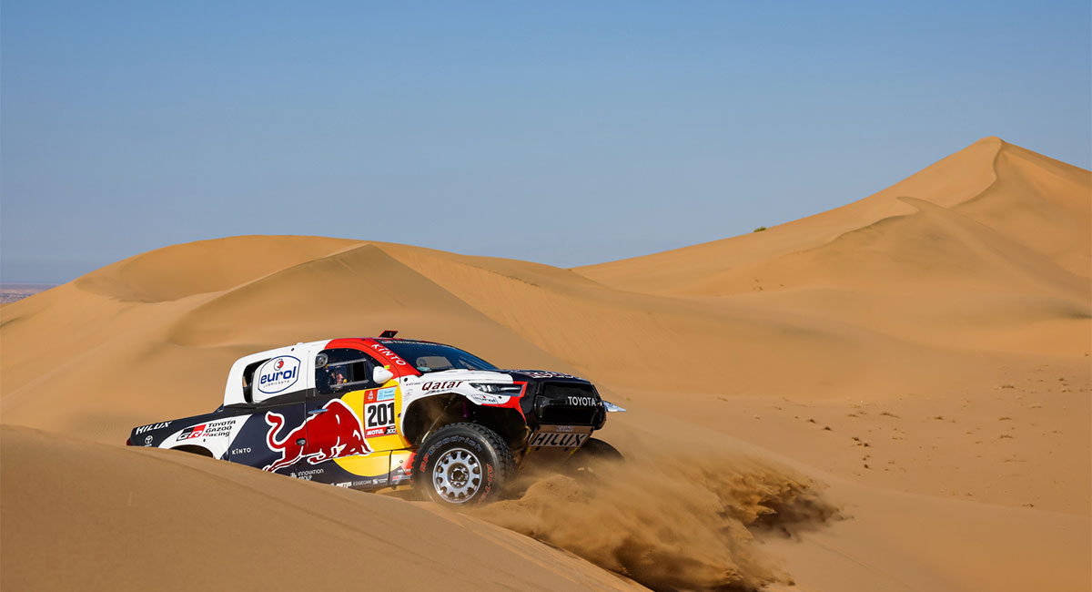 Sanders y Al-Attiyah: la arena en la sangre