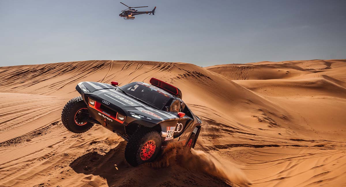 Doble victoria para Audi en la octava etapa del Dakar