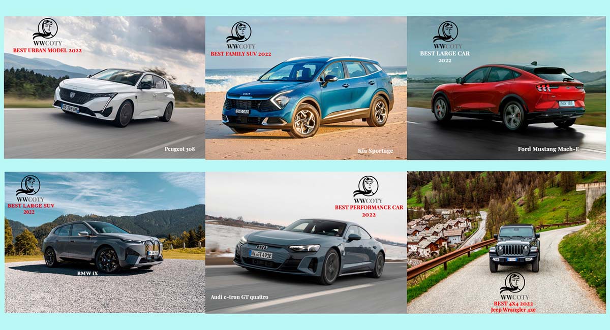 Los ganadores del Women's World Car of the Year 2022