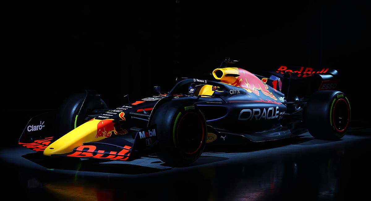 RB18, el nuevo auto de fórmula 1 de Red Bull Racing
