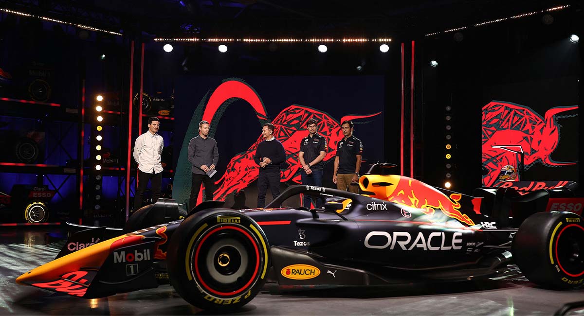 RB18, el nuevo auto de fórmula 1 de Red Bull Racing