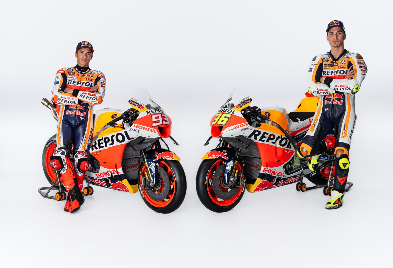 MotoGP 2023: Marc Márquez y Joan Mir presentan la nueva Honda RC213V 