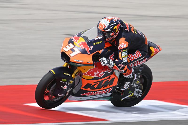 Moto2 y Moto3: Acosta y Moreira brillaron el sábado en test de Portimao 
