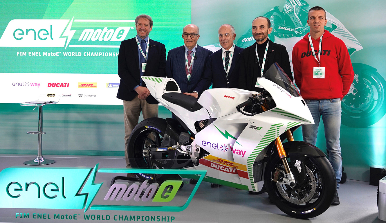 Lanzamiento del Campeonato Mundial Enel Moto E