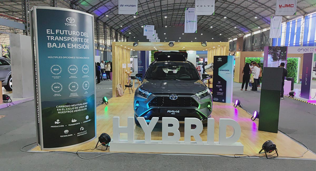 Reconocimiento a Toyota del Perú en Transporte Sostenible 2023 por su módulo de sostenibilidad